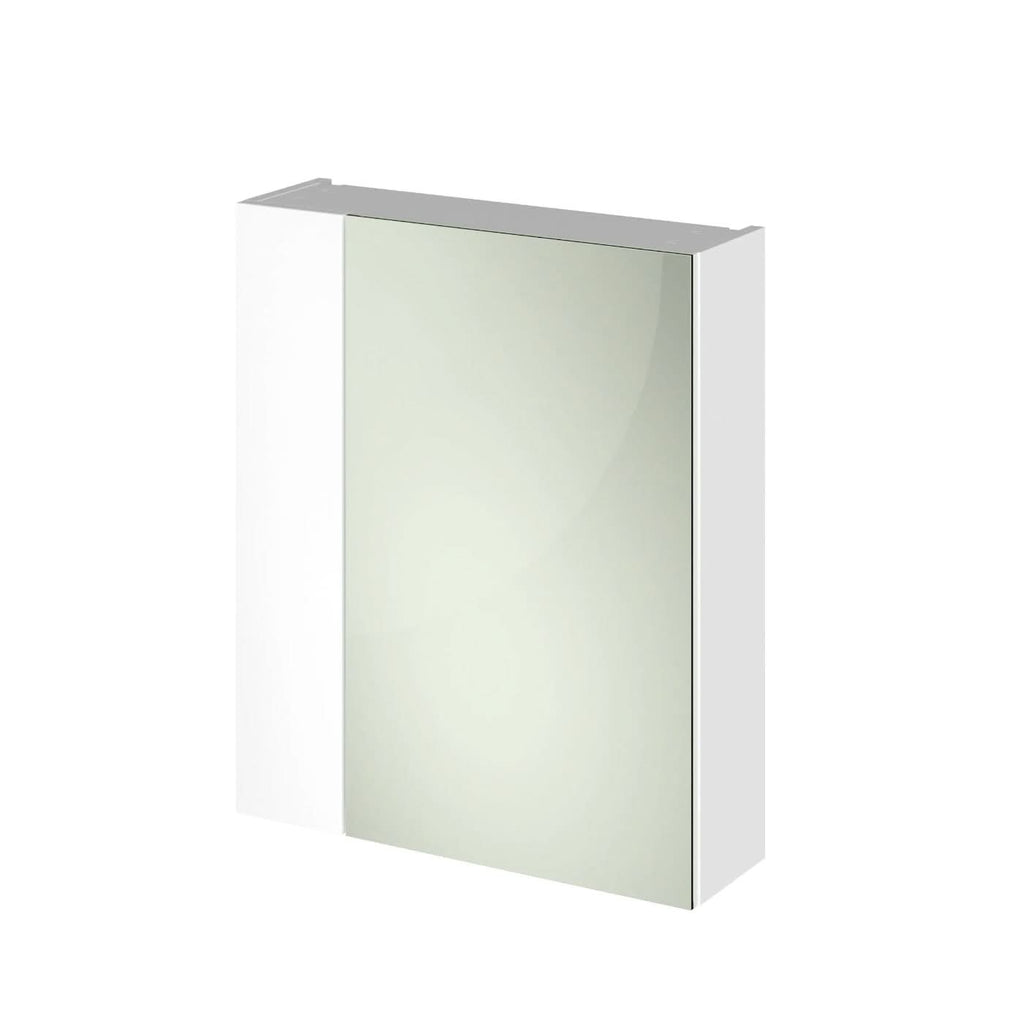 Linen Non Illuminated Mirror Cabinet 75/25 - 715mm x 600mm