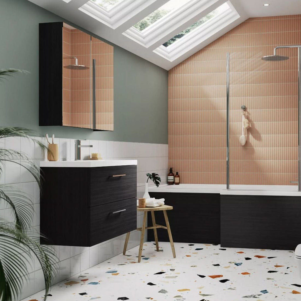 Nova 2 Door Non Illuminated Mirror Cabinet - 715mm x 600mm