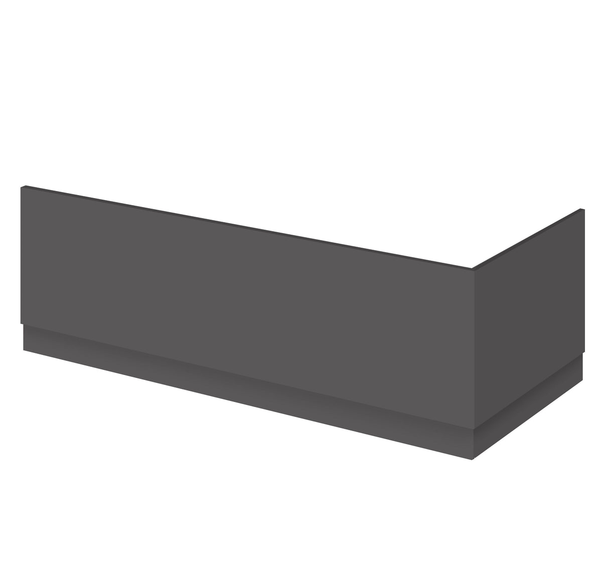 Solvex End Bath Panel with Plinth