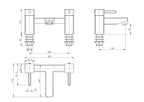 O'Neill Bath Filler Tap - Chrome