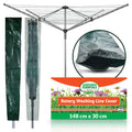 Rotary Washing Line Cover | Heavy Duty Waterproof Garden Parasol | Clothes Airer