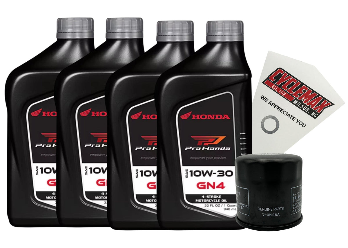Honda GN4 Standard 10W-30 Oil Change Kit for 1989-1990 CB400