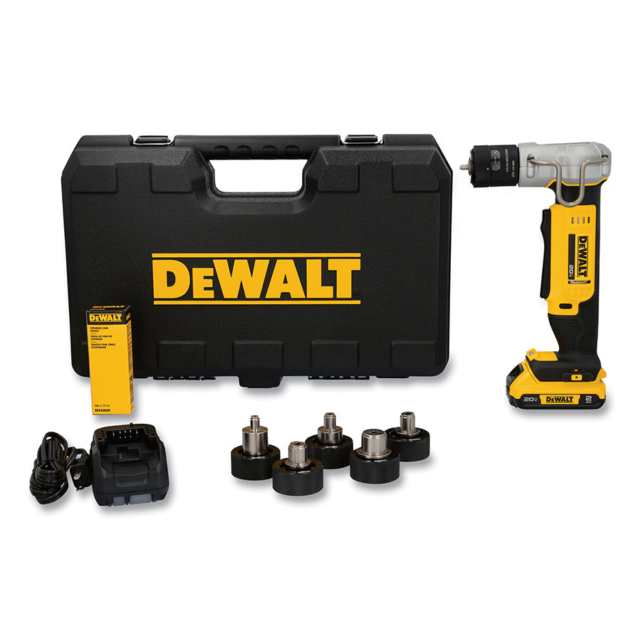 Open Box -  DEWALT 20V MAX* Copper Swage Tool Kit  Cordless Lithium-Ion (DCE450D1)