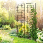 2-Pack 72" Metal Garden Trellis for Climbing Plants