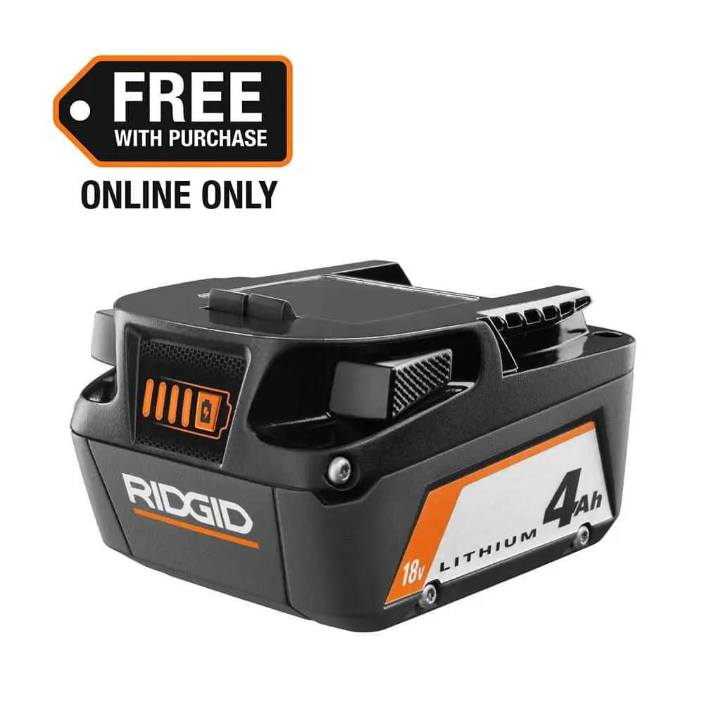 Open Box -  18V Lithium-Ion 4.0 Ah Battery RIDGIDBullseye Deals