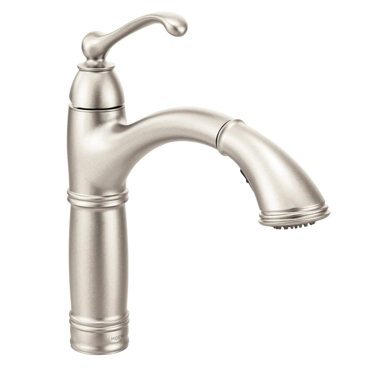 Open Box -  Moen Brantford Spot Resist Stainless One-Handle Pullout Kitchen Faucet MoenBullseye Deals