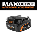 Open Box -  RIDGID 18V 4.0 Ah MAX Output Lithium-Ion Battery RIDGIDBullseye Deals