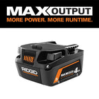 Open Box -  RIDGID 18V 4.0 Ah MAX Output Lithium-Ion Battery RIDGIDBullseye Deals