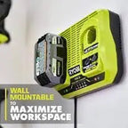 Open Box -  RYOBI 18V ONE+ Dual Port 4-Amp Parallel Charger (Tool-Only)