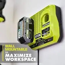 Open Box -  RYOBI 18V ONE+ Dual Port 4-Amp Parallel Charger (Tool-Only)