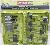 Open Box -  Ryobi A25R151 15 Piece 0.25 Inch Shank Router Bit Set