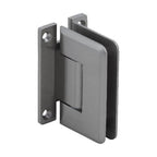 CRL Pinnacle 337 Series Adjustable Wall Mount 'H' Back Plate Hinge