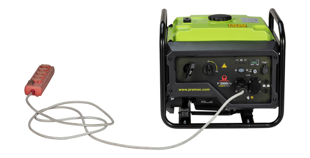 Pramac P3500i/o + HUK 3300W Single Phase Petrol Inverter Generator