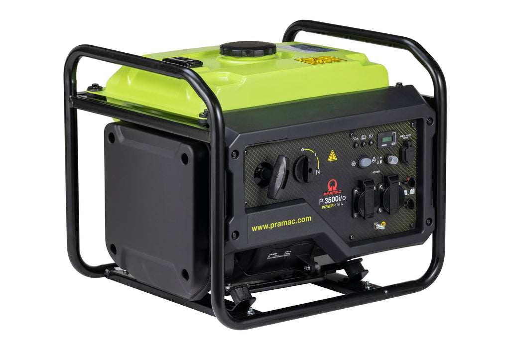 Pramac P3500i/o + HUK 3300W Single Phase Petrol Inverter Generator