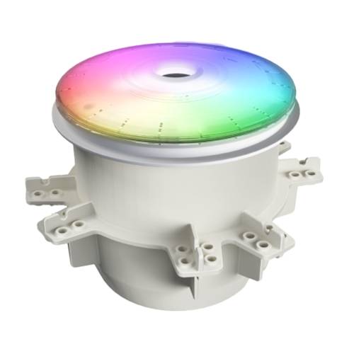 PAL Viny/Fiberglass Pool  7-3/4" Multi-Color LED Bubbler with 80' Cord