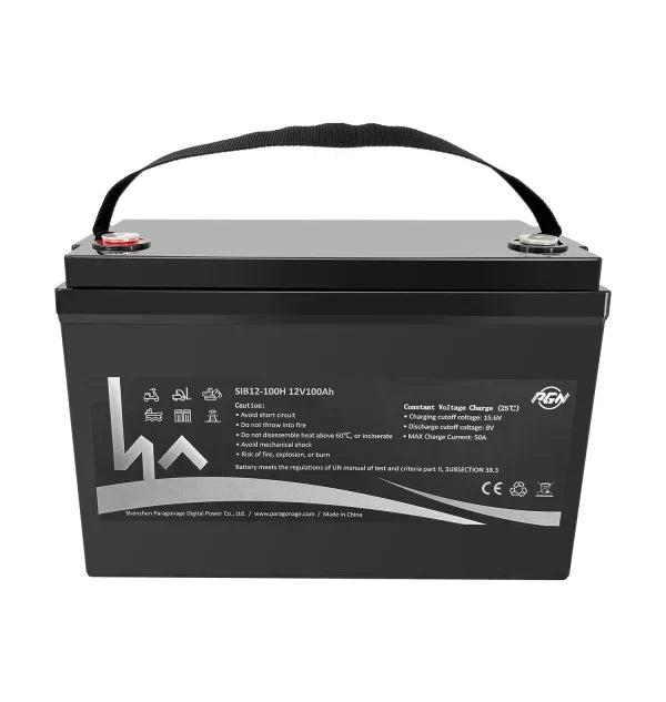 Paragonage PGN SIB12100 Sodium Ion 12V 100AH (31 Case) Solar Battery