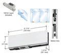 CRL Bottom Door Patch with 1NT301 Insert