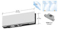 CRL Bottom Door Patch With 1NT302 Insert