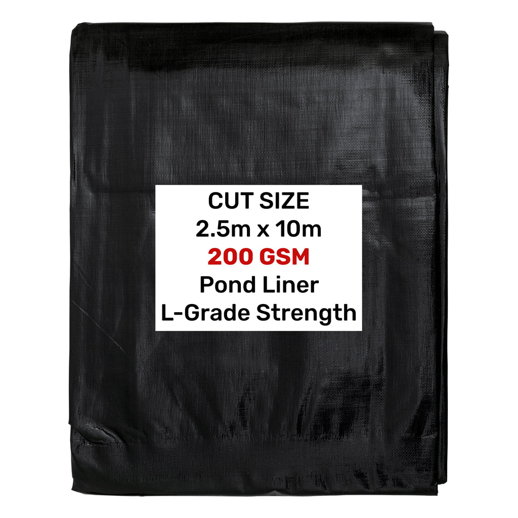 Pond Liner L-Grade 2.5m x 10m