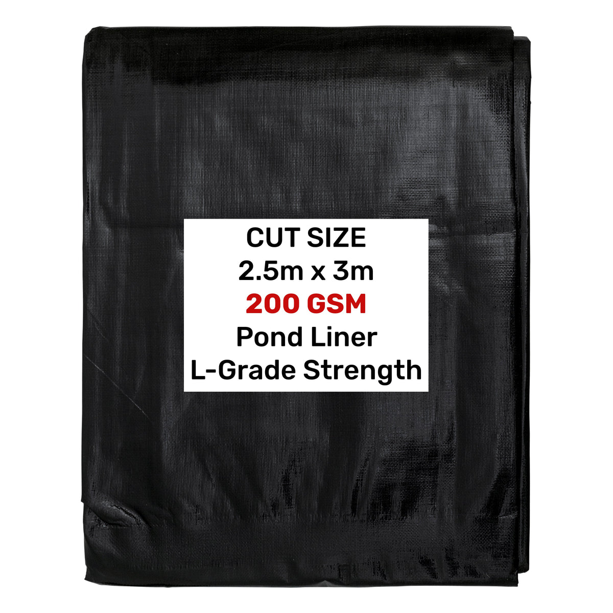 Pond Liner L-Grade 2.5m x 3m