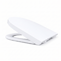 Palma Modern D Shape Soft Close Toilet Seat - White