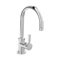 Meander Tec Single Lever Side Action Mono Basin Mixer Tap with Waste