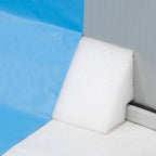 EZ Peel n' Stick Pool Cove for 8 ft. x 12 ft. Oval Pool (10 pc)