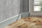 Skirting Board 80 MM x 14 MM  2200 mm Length Polystyrene  Wall Floor Edge Trim Various Colours -Decor