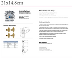 Home4less 15mm Brass Drain Off Cock (4 Pack)