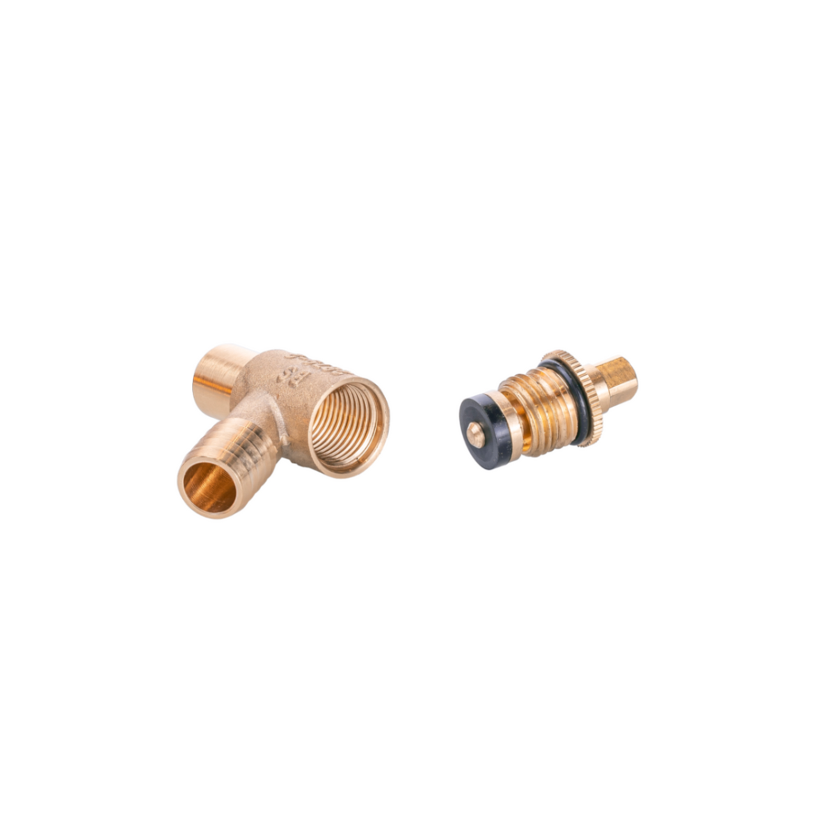 Home4less 15mm Brass Drain Off Cock (4 Pack)