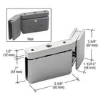 CRL Right Hand 135 Degree Prima Hinge with U-Clamp