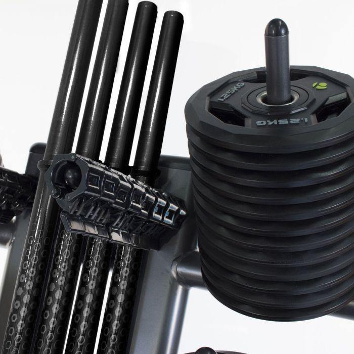 Physical Company PU Body Pump Studio Barbell Set - 12 sets with Rack