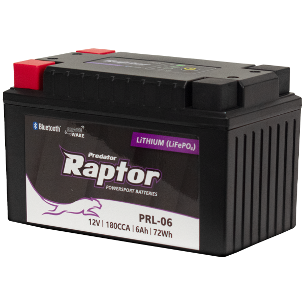 Predator Raptor PRL-06 Lithium (LiFePO4) Motorcycle & Powersport Battery