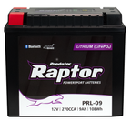 Predator Raptor PRL-09 Lithium (LiFePO4) Motorcycle & Powersport Battery