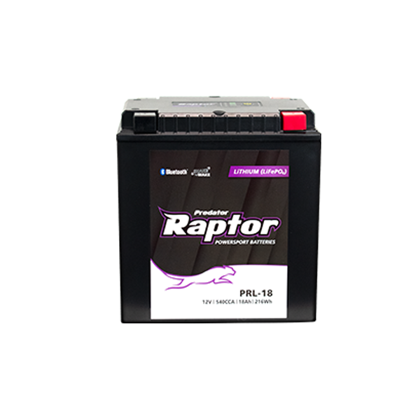 Predator Raptor PRL-18 Lithium (LiFePO4) Motorcycle & Powersport Battery
