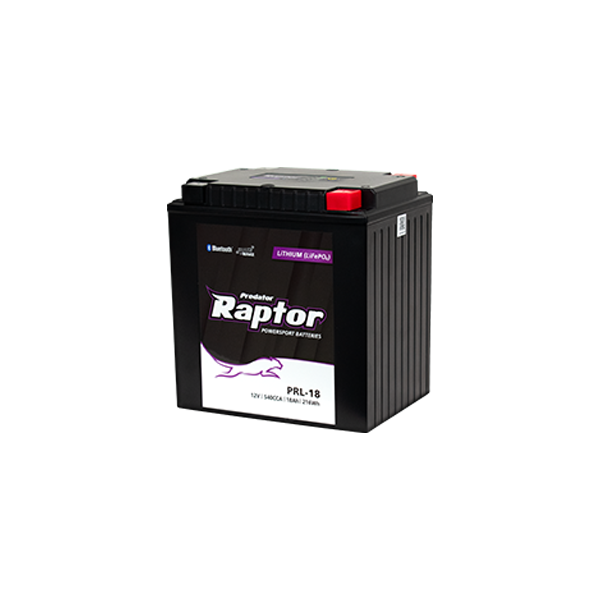 Predator Raptor PRL-18 Lithium (LiFePO4) Motorcycle & Powersport Battery