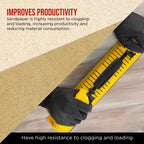 Premium 60 Grit PSA Gold Longboard Sandpaper, 2-3/4" Wide Continuous 10 Yard Roll - Self Adhesive Stickyback