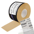 Premium 220 Grit PSA Gold Longboard Sandpaper, 2-3/4" Wide Continuous 12 Yard Roll - Self Adhesive Stickyback