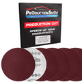 Premium 9" Red 120 Grit Hook & Loop Sanding Discs, Box of 20 - Sandpaper for Drywall Power Sanders, Medium-Cut Abrasive