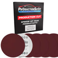 Premium 9" Red 180 Grit Hook & Loop Sanding Discs, Box of 20 - Sandpaper for Drywall Power Sanders, Medium-Cut Abrasive
