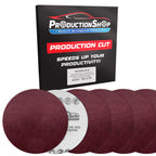 Premium 9" Red 60 Grit Hook & Loop Sanding Discs, Box of 20 - Sandpaper for Drywall Power Sanders, Coarse-Cut Abrasive