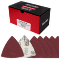Premium 800 Grit Triangle Mouse Detail Sander Sandpaper Sheets, Box of 45 - Hook & Loop, Triangular Shaped Mouse Disc Pads - Oscillating Multi-Tools