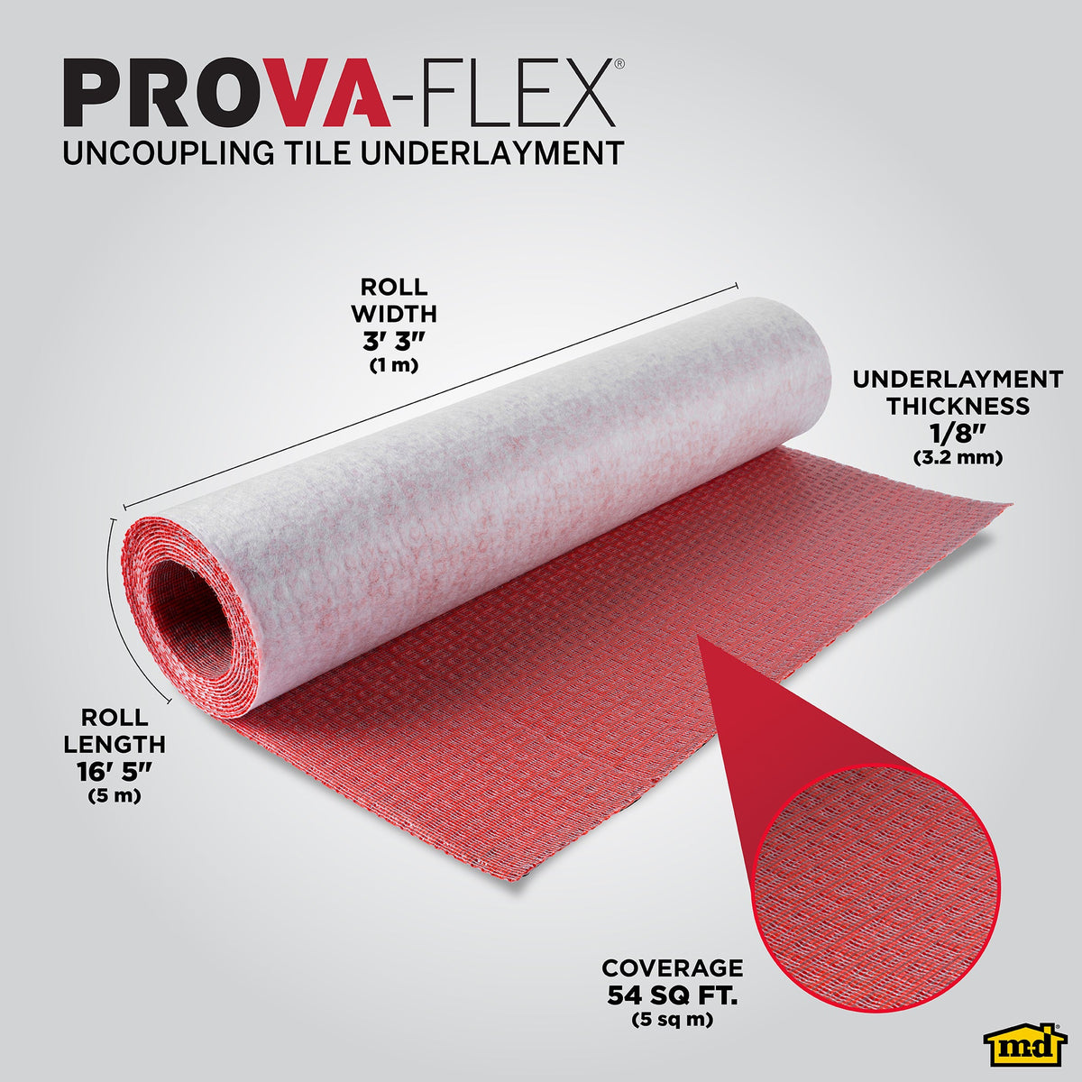 PROVA FLEX-HEAT® Underlayment Roll