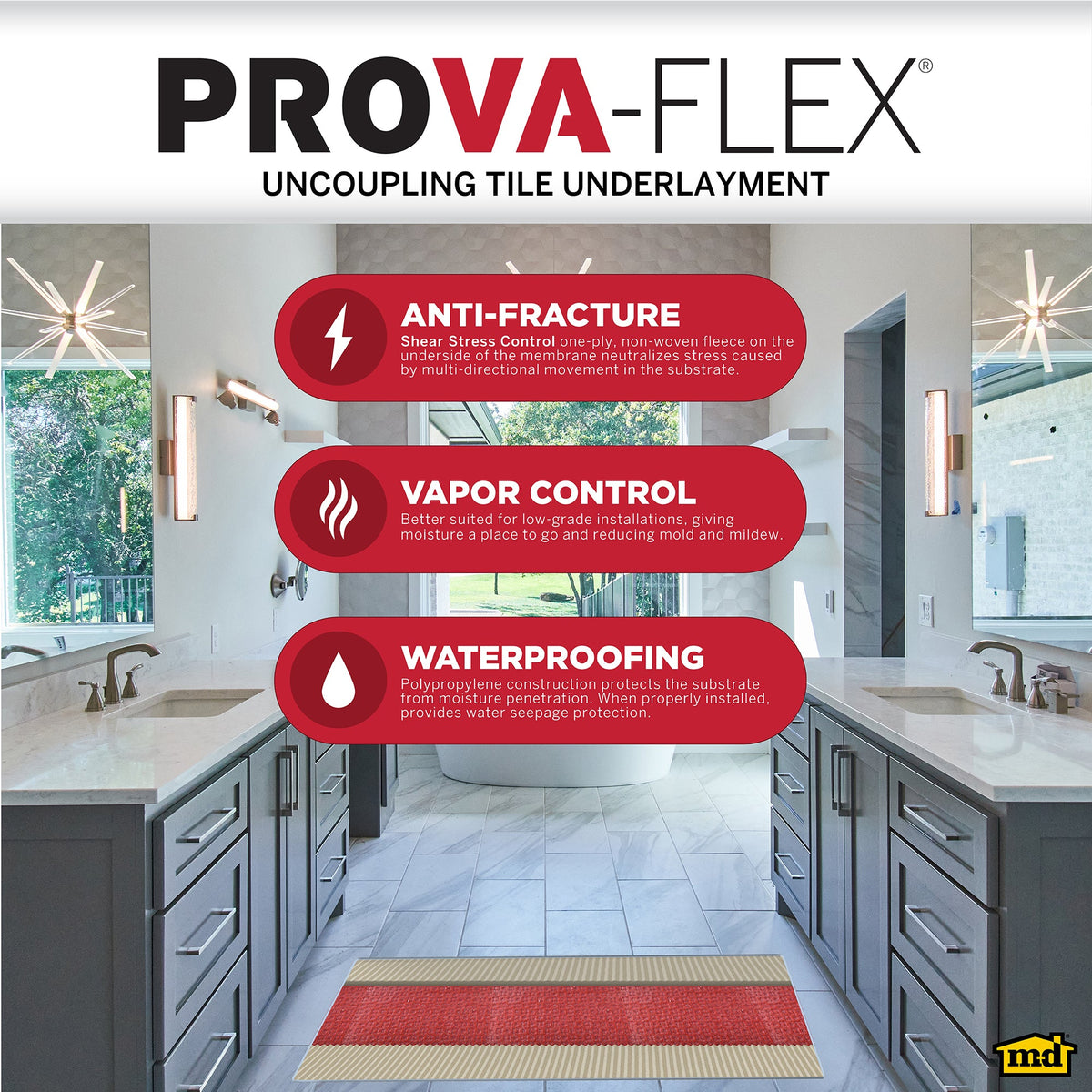 PROVA FLEX-HEAT® Underlayment Roll