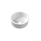 Inspire 460mm Single Bowl Round Inset Sink With Central Waste And Overflow