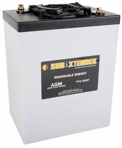 Sun Xtender PVX-3050T AGM Deep Cycle Solar Battery (6V) - 305 AH (24hr) - Concorde