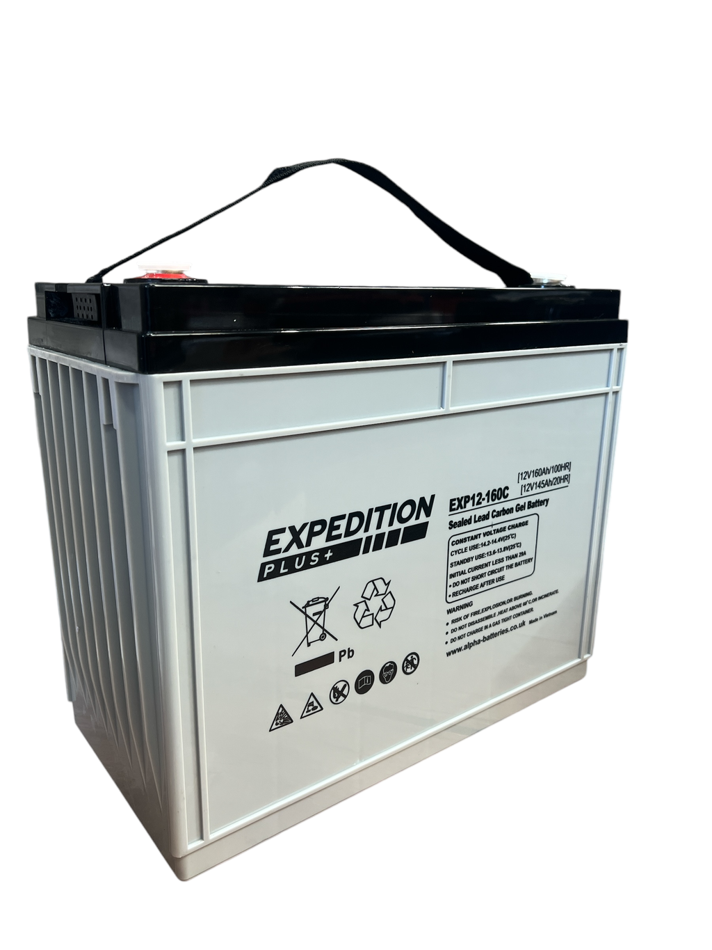 EXPEDITION Plus Ultra Deep Cycle Carbon GEL 12v 160Ah Battery