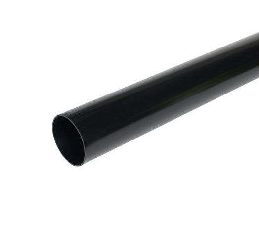 Gutter and Downpipe - Black Round from Marshall-Tufflex - Virtual Plastics Ltd.