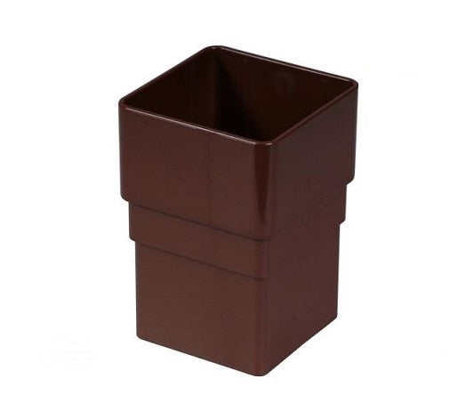 Gutter and Downpipe - Brown Square from Marshall-Tufflex - Virtual Plastics Ltd.