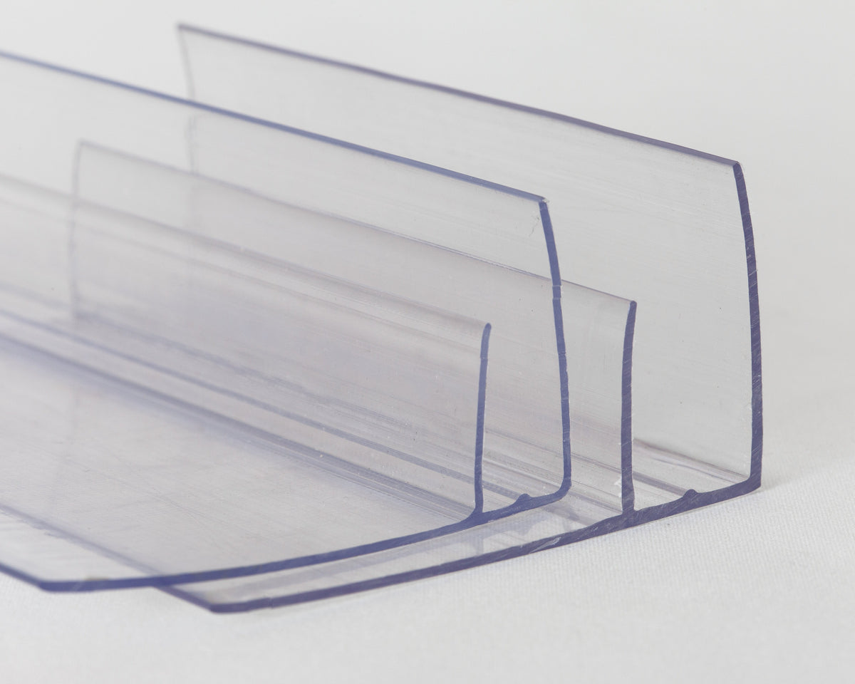 Polycarbonate Side Cap (F Channel)